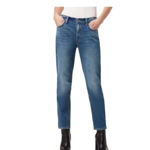 Joe's Jeans Jeans Mid Rise Slim Tomboy Crop in Geranium Wash Size 34
